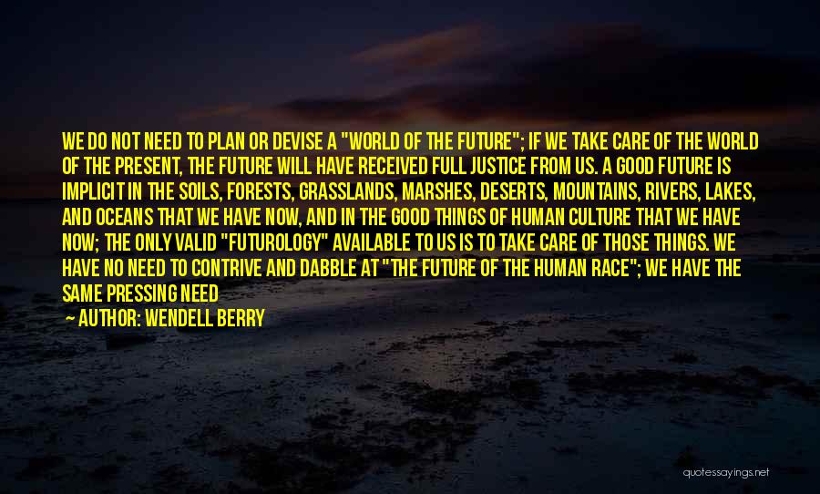 Race And Justice Quotes By Wendell Berry