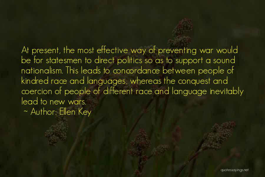 Race And Politics Quotes By Ellen Key