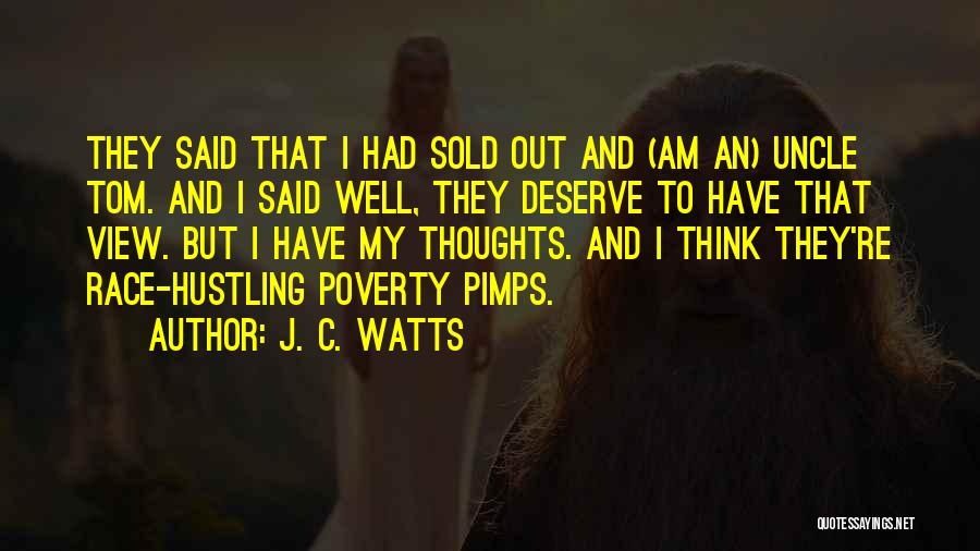 Race And Poverty Quotes By J. C. Watts