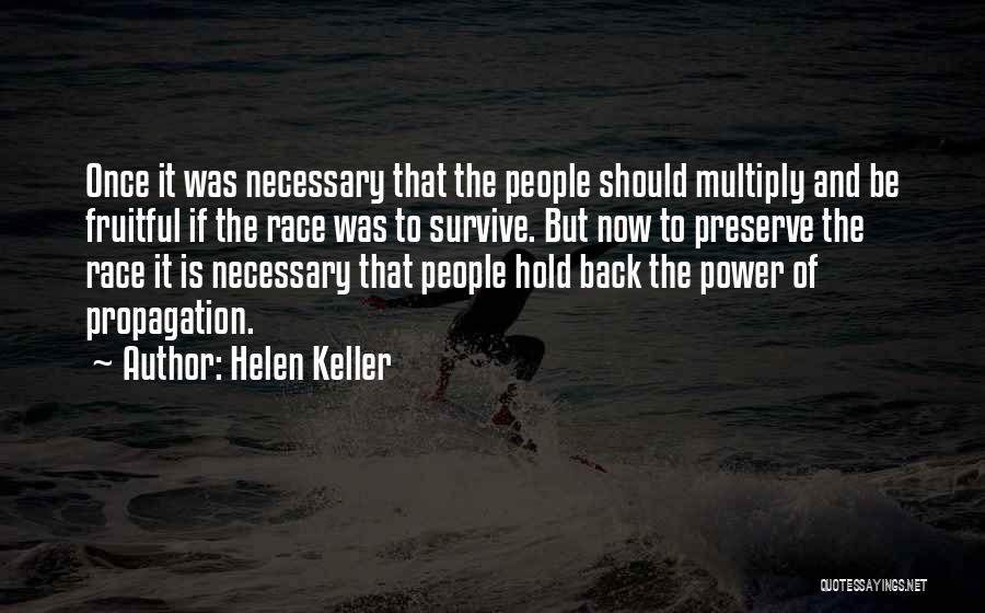 Race And Power Quotes By Helen Keller