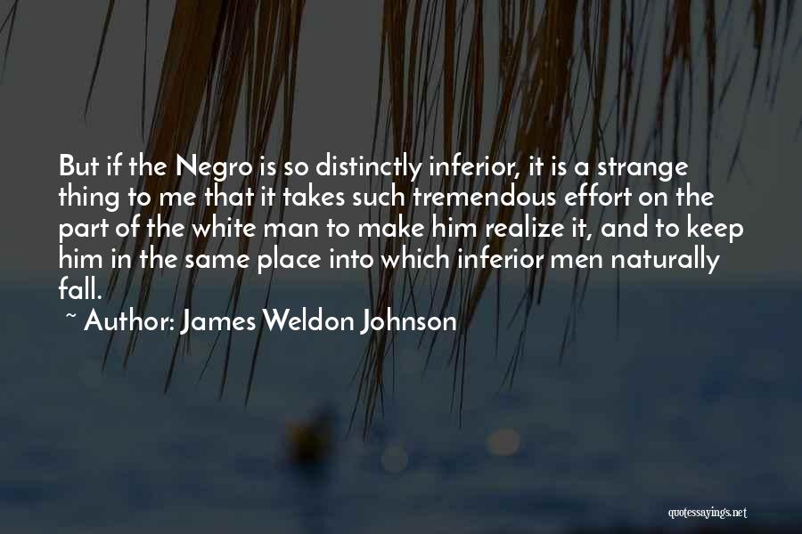 Race And Racism Quotes By James Weldon Johnson