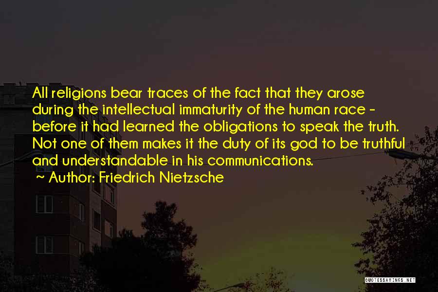 Race And Religion Quotes By Friedrich Nietzsche