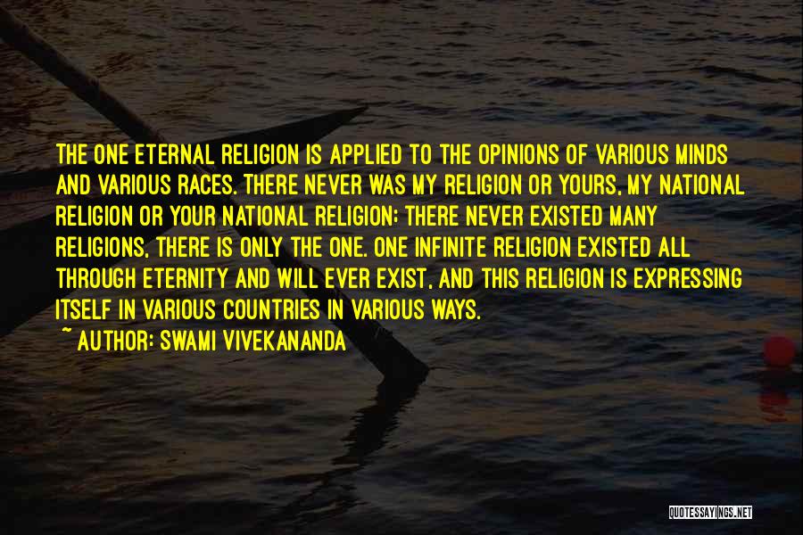 Race And Religion Quotes By Swami Vivekananda