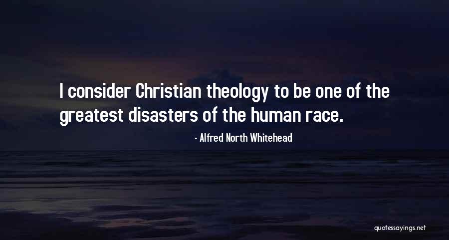 Race And Theology Quotes By Alfred North Whitehead