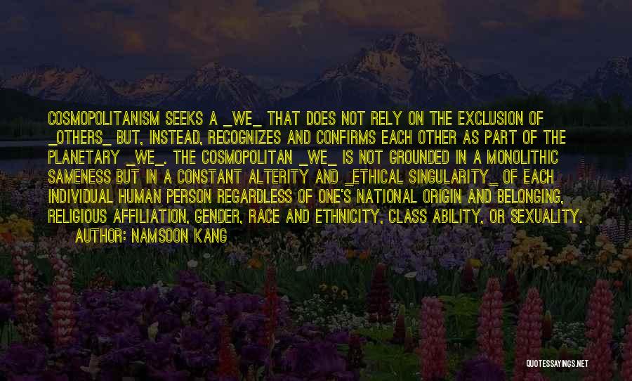 Race And Theology Quotes By Namsoon Kang