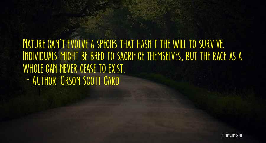 Race Card Quotes By Orson Scott Card