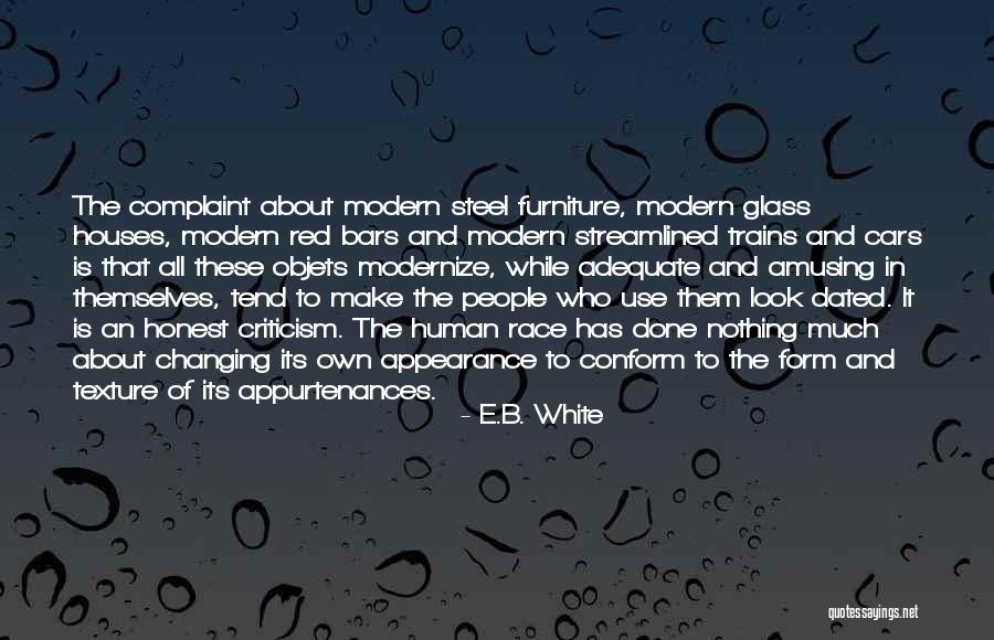 Race Cars Quotes By E.B. White