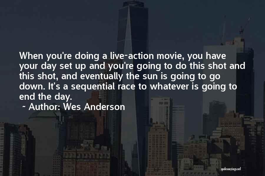 Race Day Quotes By Wes Anderson