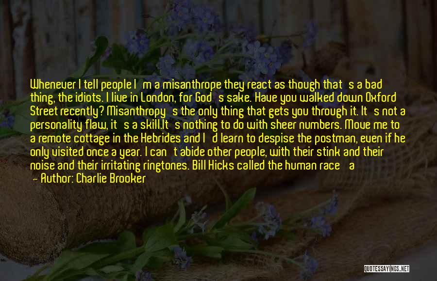 Race Quotes By Charlie Brooker