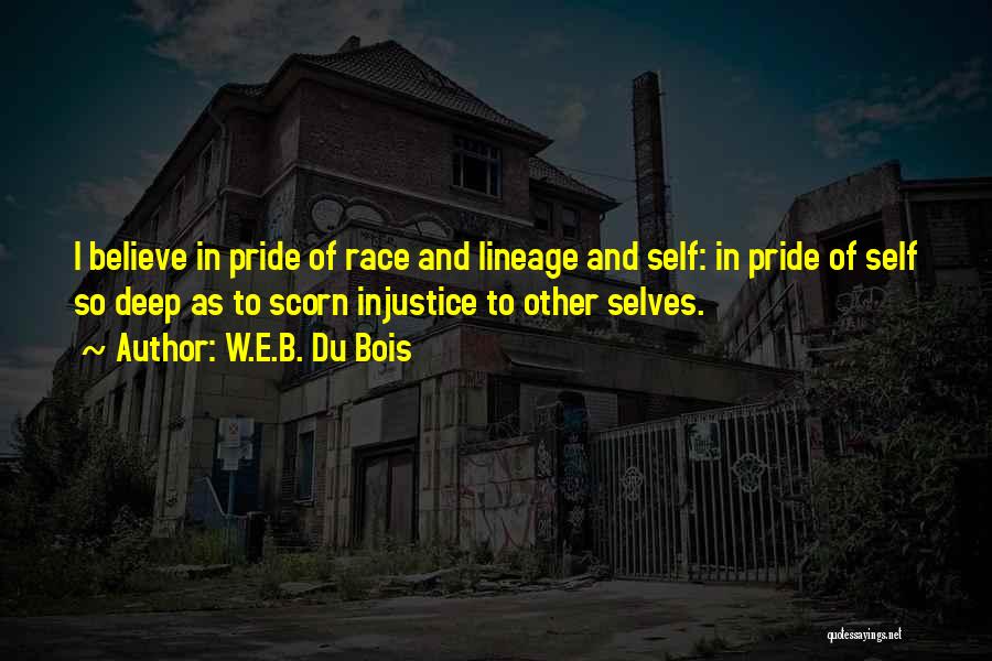 Race Quotes By W.E.B. Du Bois