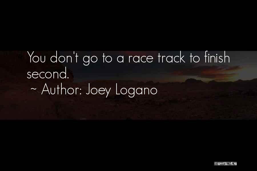 Race To Finish Quotes By Joey Logano