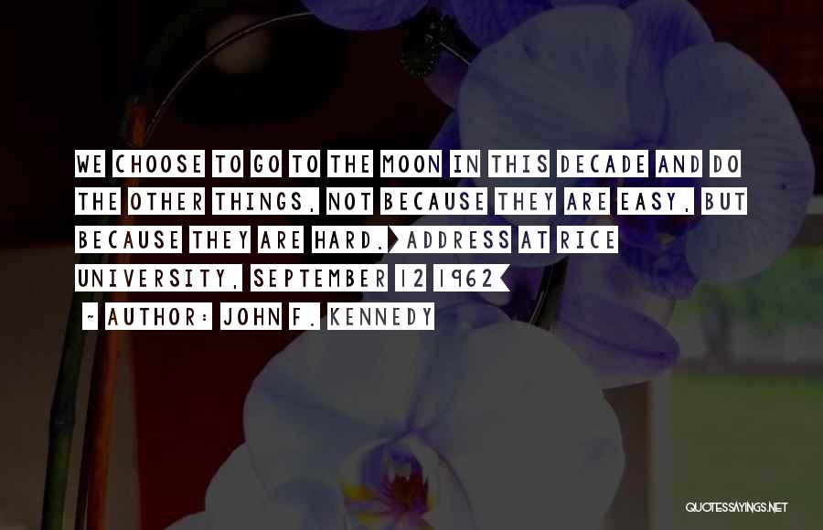 Race To Space Quotes By John F. Kennedy