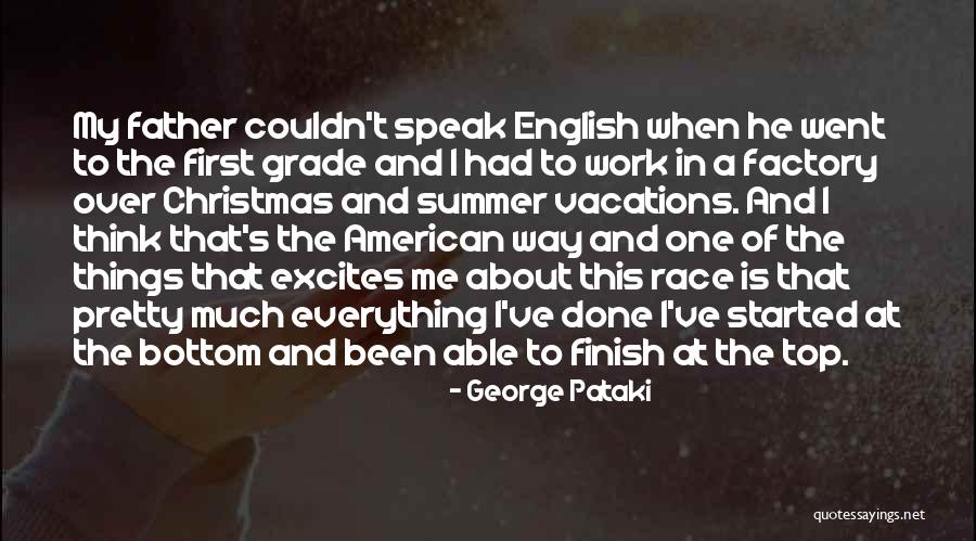 Race To The Finish Quotes By George Pataki Race To The Finish Quotes By George Pataki