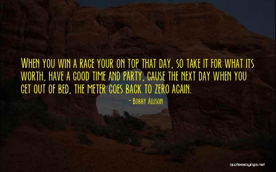 Race To Win Quotes By Bobby Allison