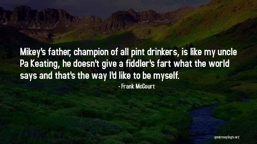 Racebil Quotes By Frank McCourt