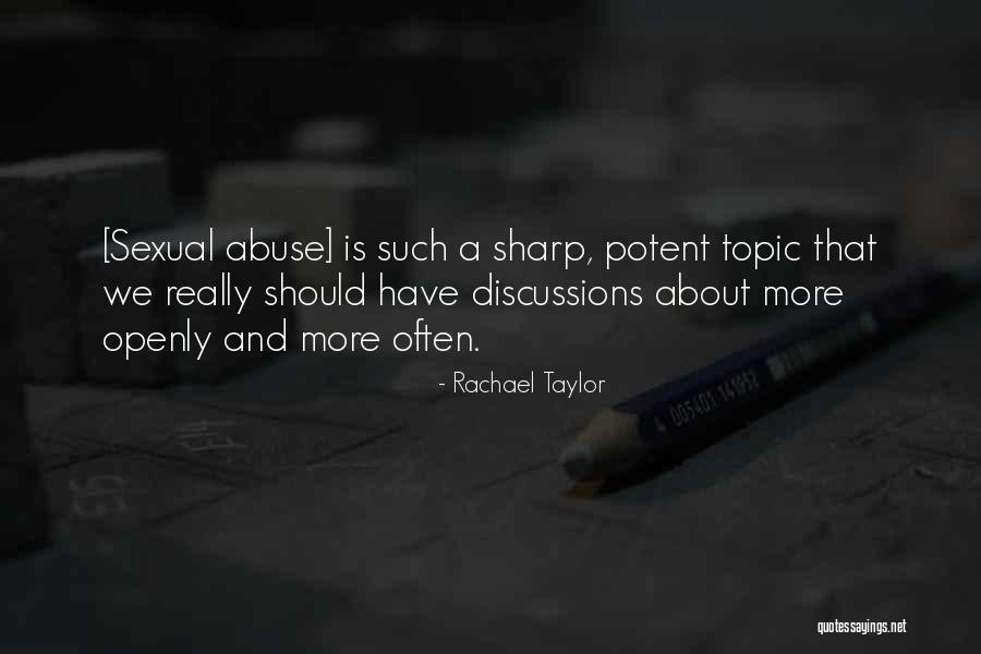 Rachael Quotes By Rachael Taylor