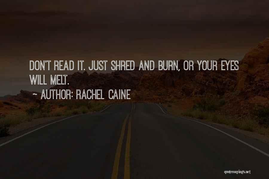 Rachel Caine Quotes 941148