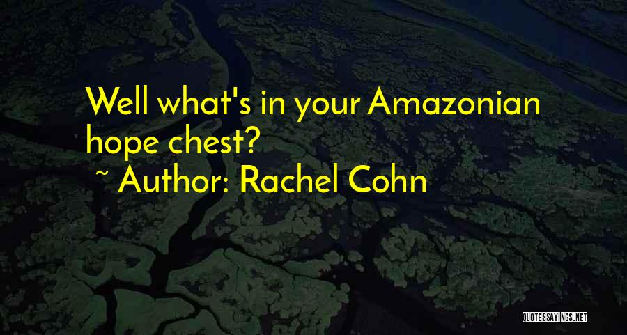 Rachel Cohn Quotes 1024988