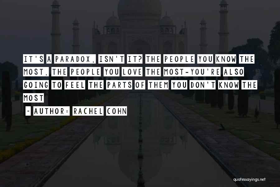 Rachel Cohn Quotes 1136017