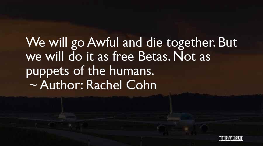 Rachel Cohn Quotes 1474847 Rachel Cohn Quotes 1474847