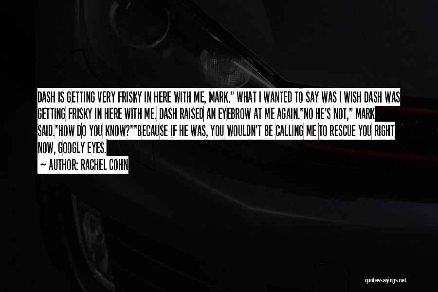 Rachel Cohn Quotes 348641 Rachel Cohn Quotes 348641