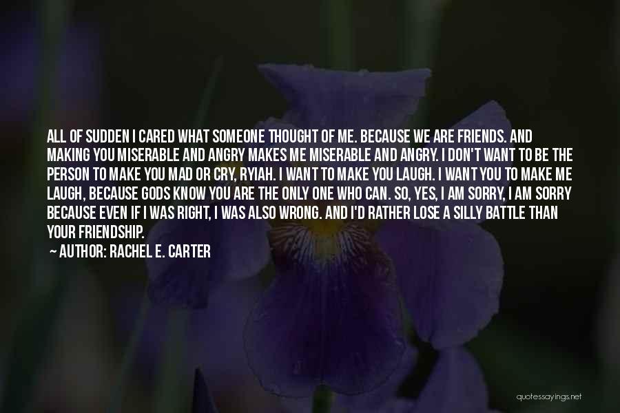 Rachel E. Carter Quotes 1603779