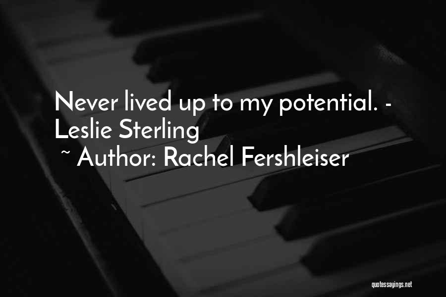 Rachel Fershleiser Quotes 1354142