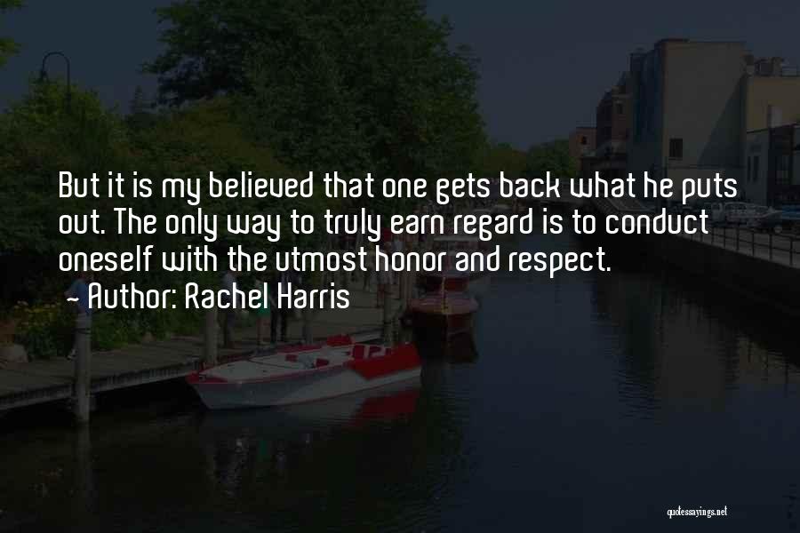 Rachel Harris Quotes 377297