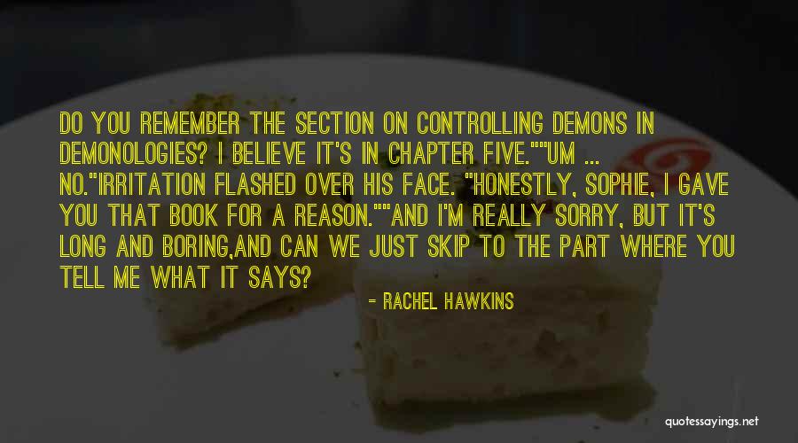 Rachel Hawkins Quotes 973903