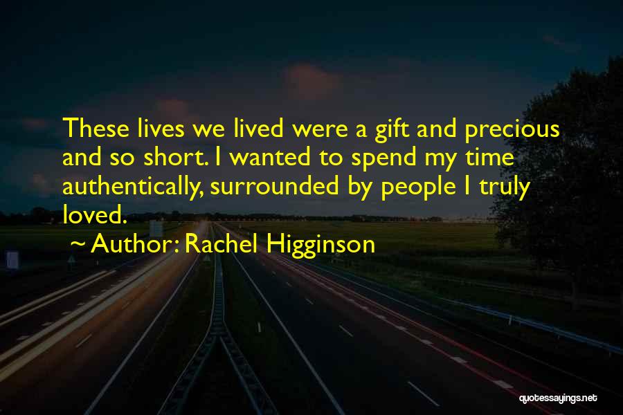 Rachel Higginson Quotes 480651