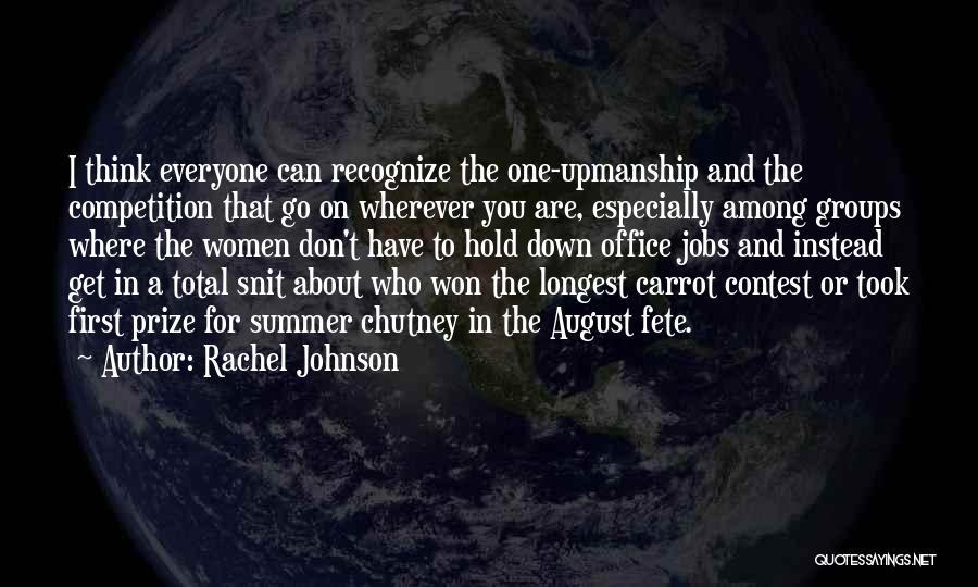 Rachel Johnson Quotes 1408001