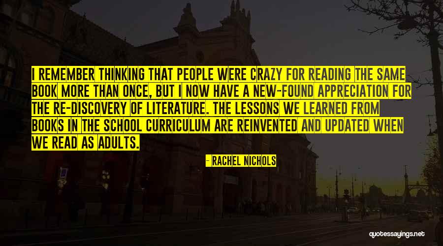Rachel Nichols Quotes 1460541 Rachel Nichols Quotes 1460541