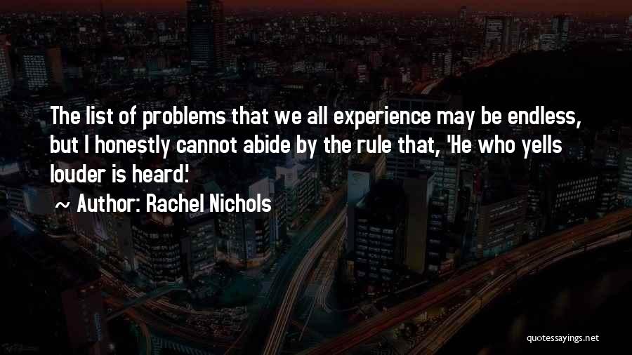 Rachel Nichols Quotes 1924410
