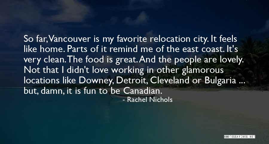 Rachel Nichols Quotes 263096 Rachel Nichols Quotes 263096