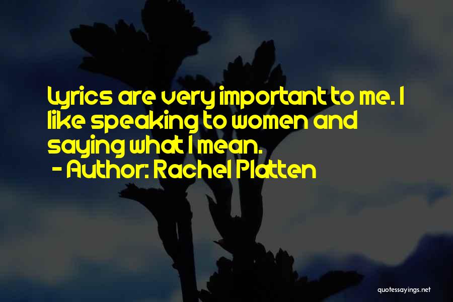 Rachel Platten Quotes 1192042