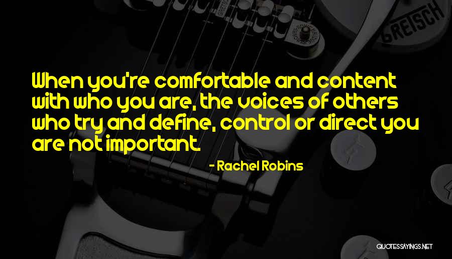 Rachel Robins Quotes 144340