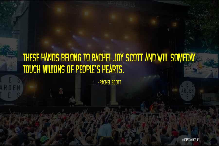 Rachel Scott Quotes 217234 Rachel Scott Quotes 217234