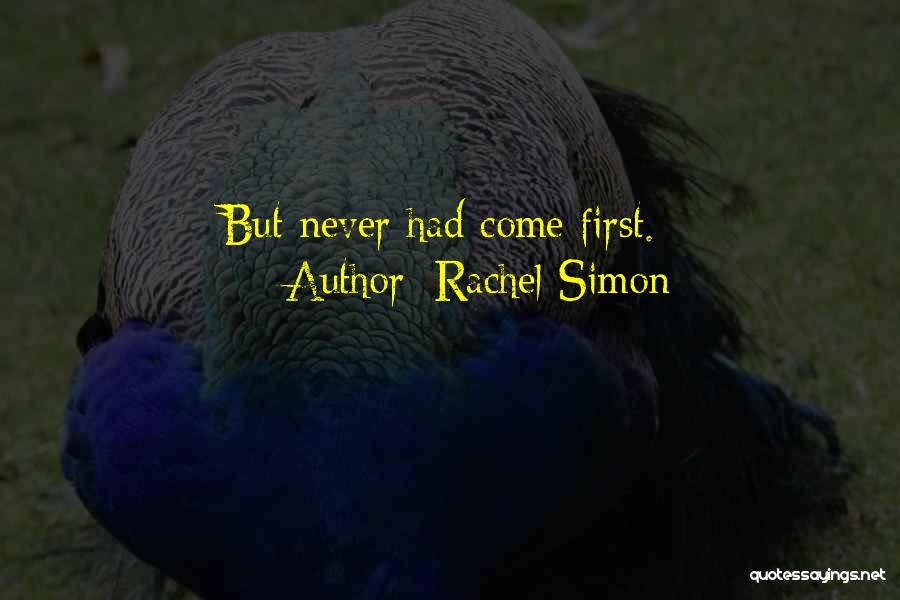 Rachel Simon Quotes 1548923