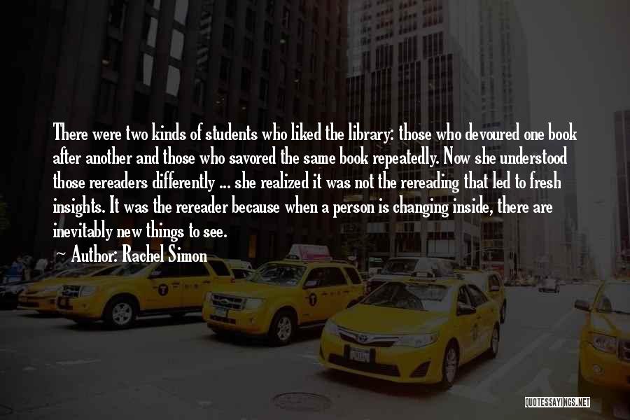 Rachel Simon Quotes 1620268