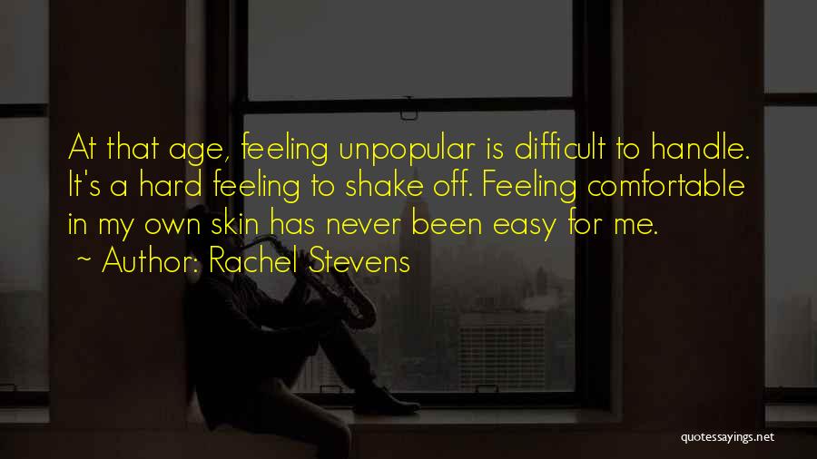 Rachel Stevens Quotes 695082