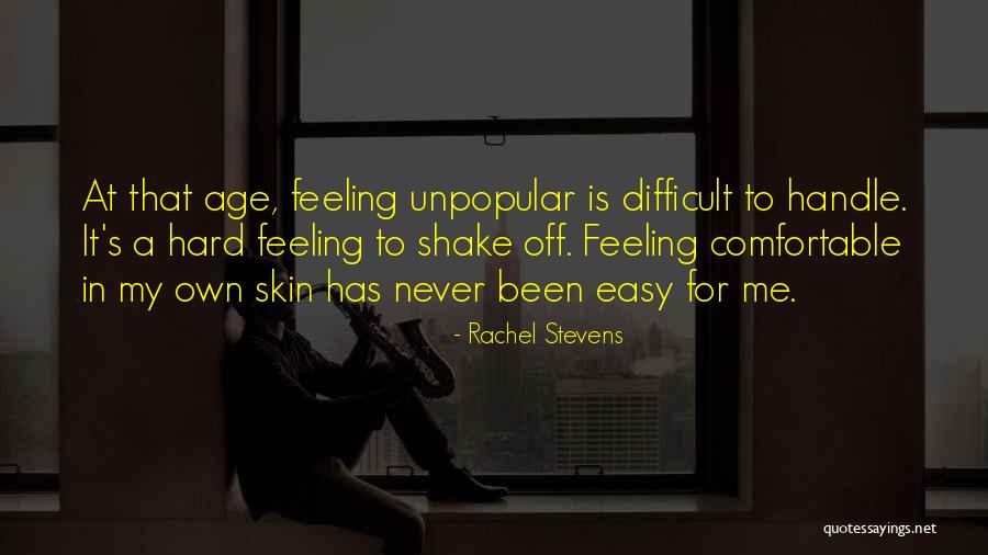 Rachel Stevens Quotes 695082