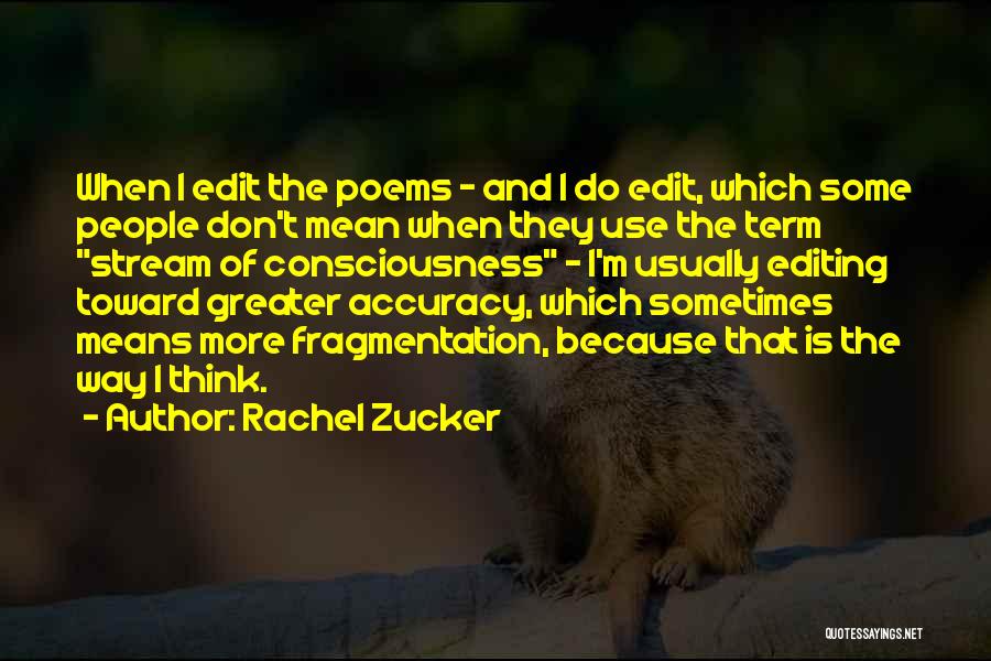 Rachel Zucker Quotes 419824