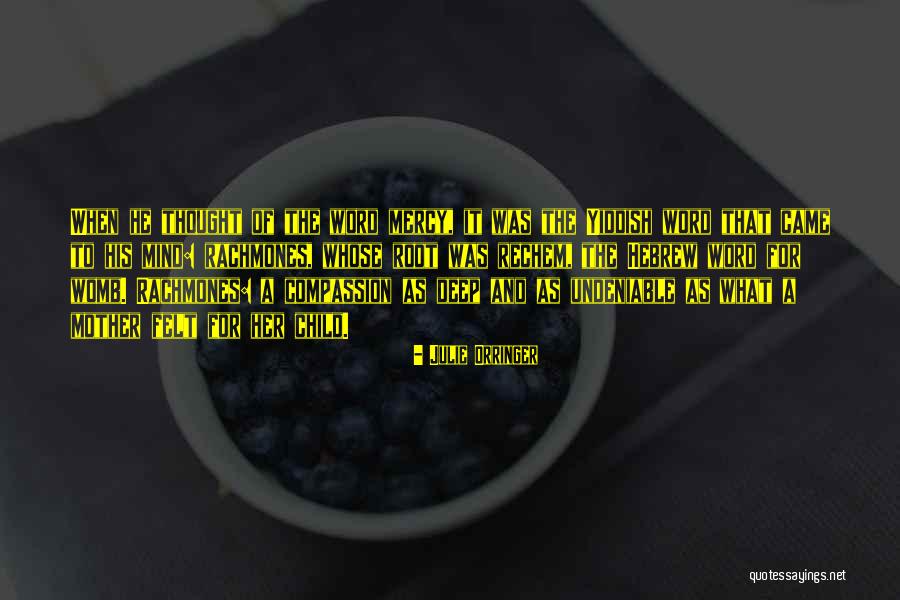 Rachmones Yiddish Quotes By Julie Orringer Rachmones Yiddish Quotes By Julie Orringer