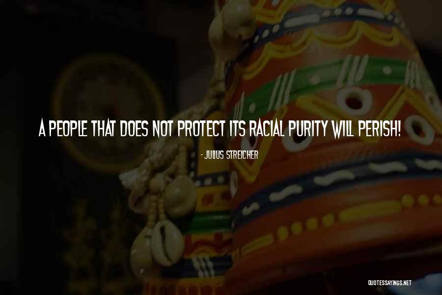 Racial Purity Quotes By Julius Streicher Racial Purity Quotes By Julius Streicher