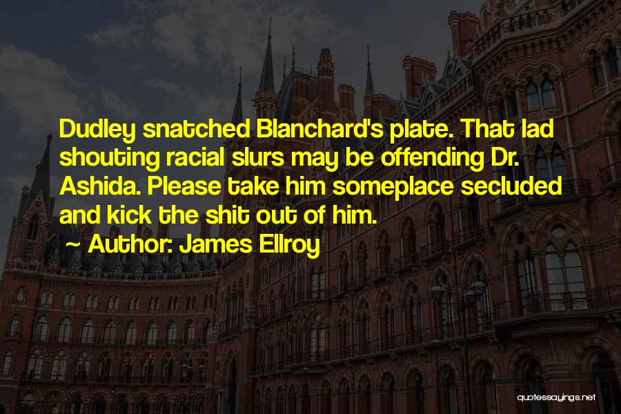 Racial Slurs Quotes By James Ellroy