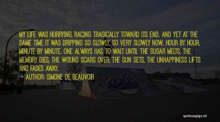 Racing And Life Quotes By Simone De Beauvoir