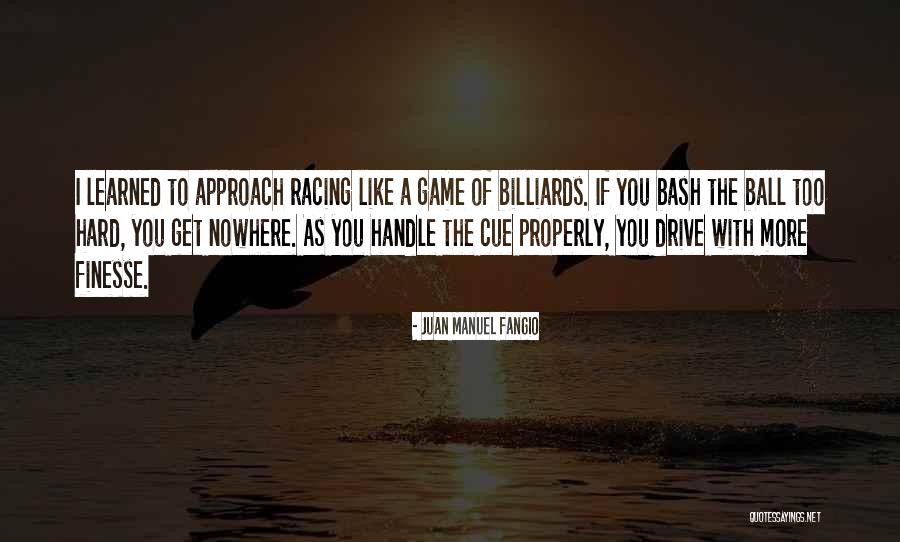 Racing Game Quotes By Juan Manuel Fangio Racing Game Quotes By Juan Manuel Fangio