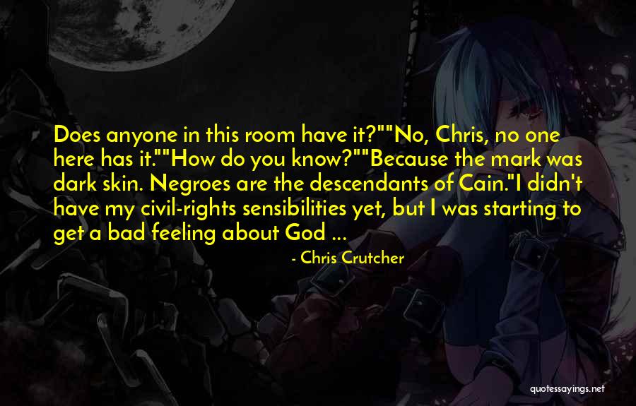 Racism And Christianity Quotes By Chris Crutcher Racism And Christianity Quotes By Chris Crutcher