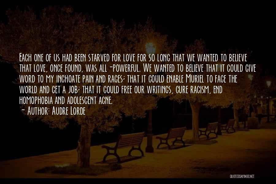 Racism And Homophobia Quotes By Audre Lorde