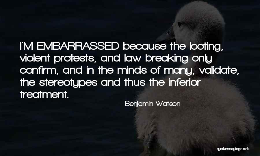 Racism And Stereotypes Quotes By Benjamin Watson Racism And Stereotypes Quotes By Benjamin Watson